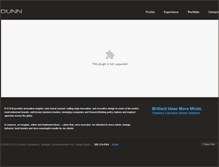 Tablet Screenshot of dunnbrand.com